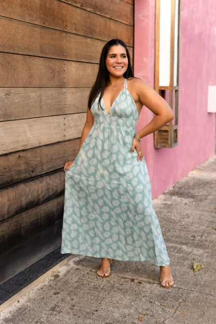 Palm Maxi Dress