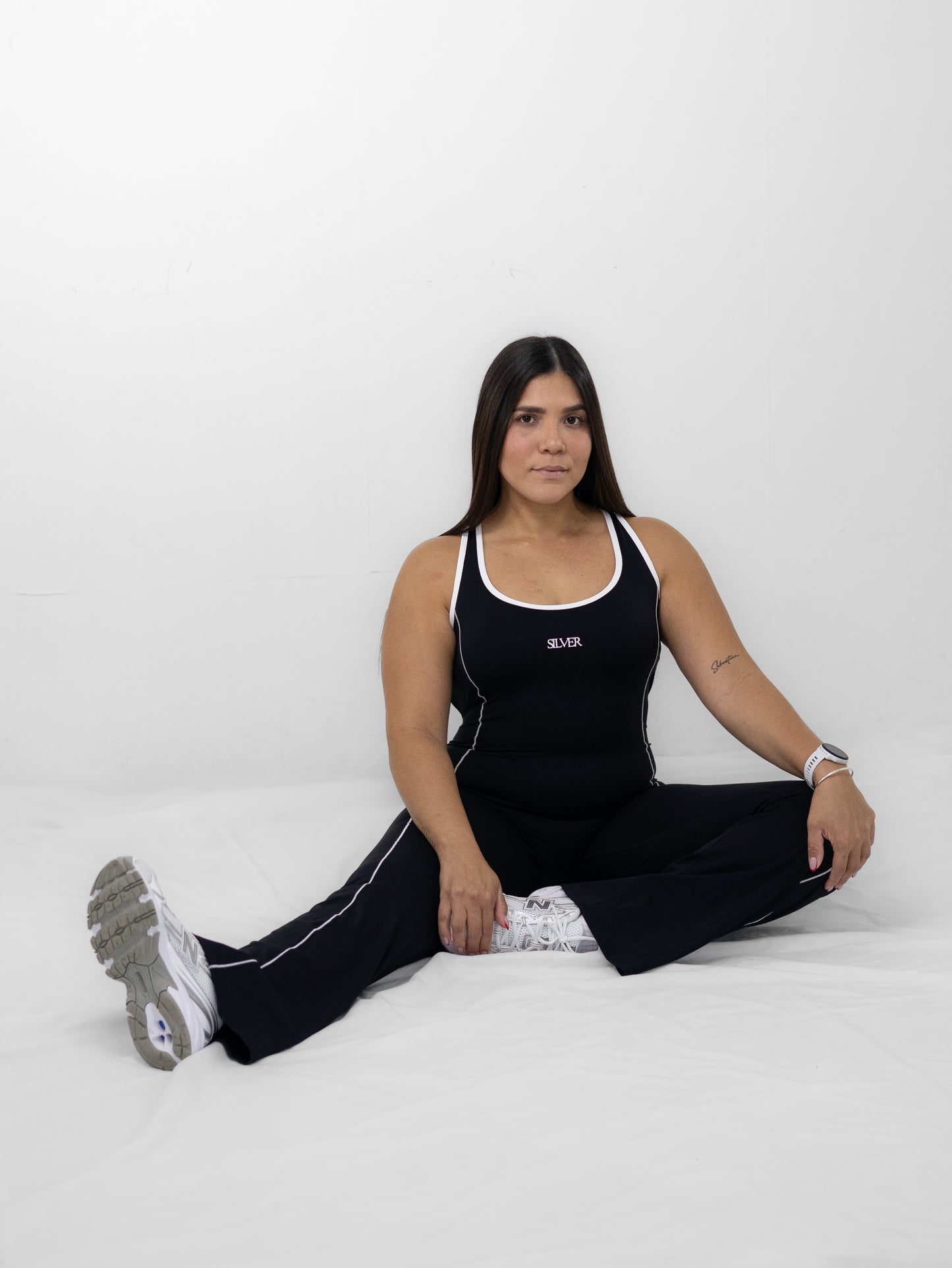 Black Contour enterizo